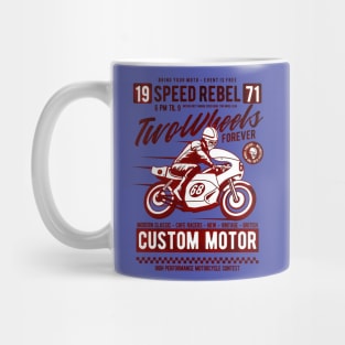 Two Wheels Forever Mug